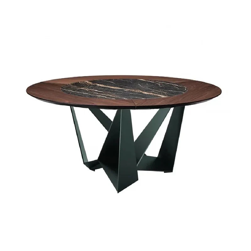 Bàn Ăn Cattelan Italia Skorpio Ker-Wood Round / T