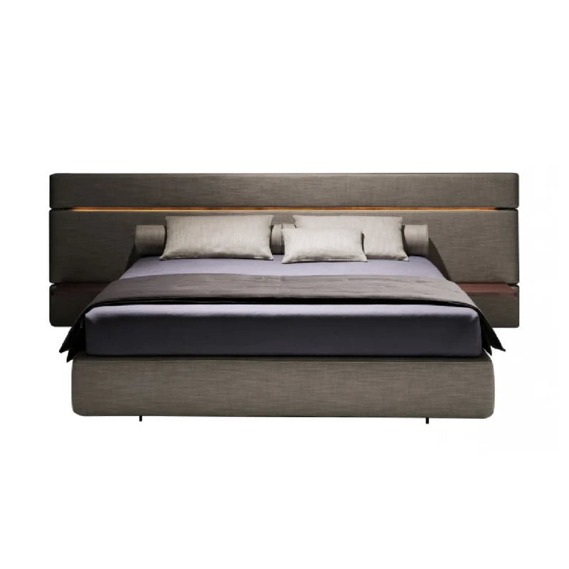 Bộ giường Twils Infinito 2.0 x 2.0 m bọc da Cat. P