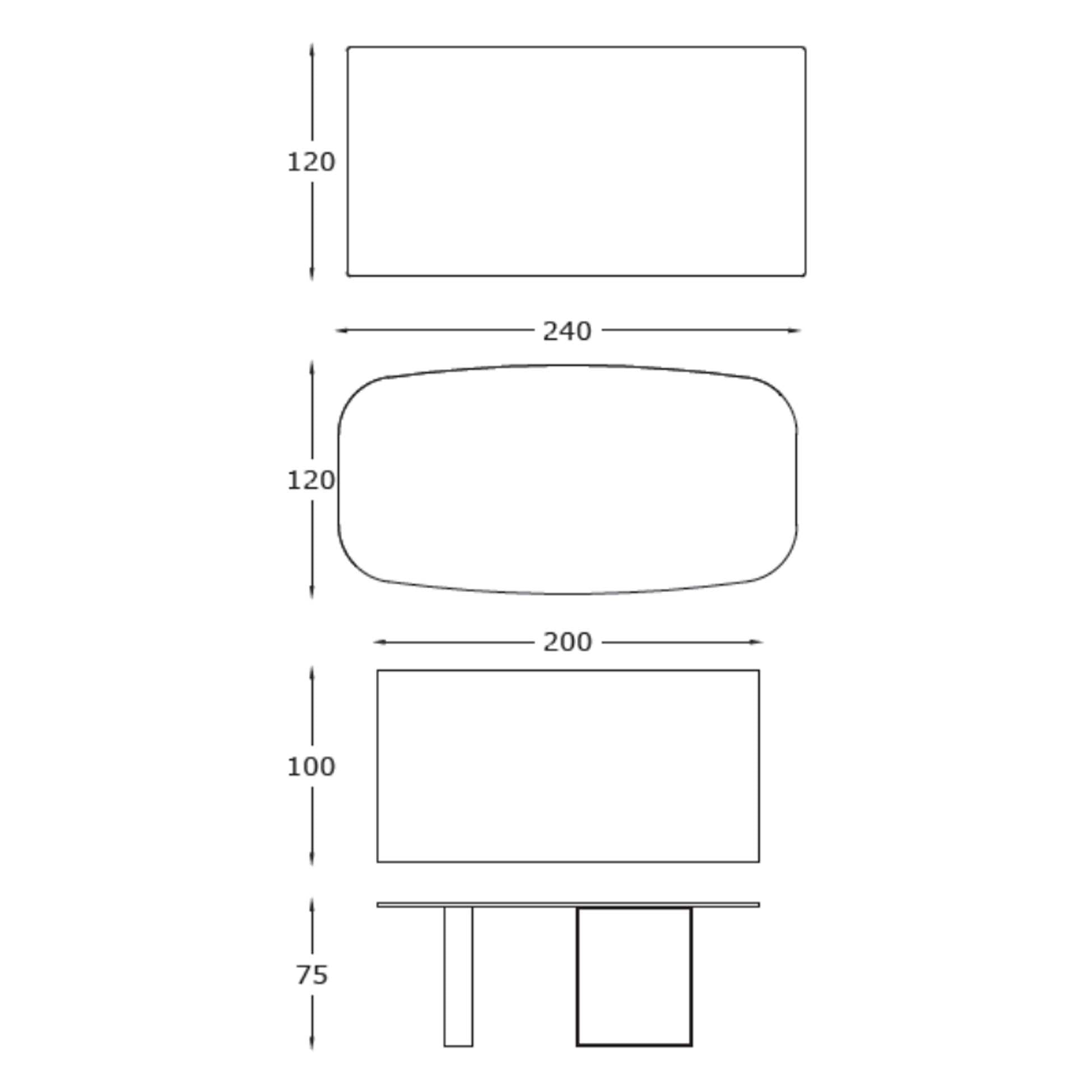 Bàn ăn Devem Double