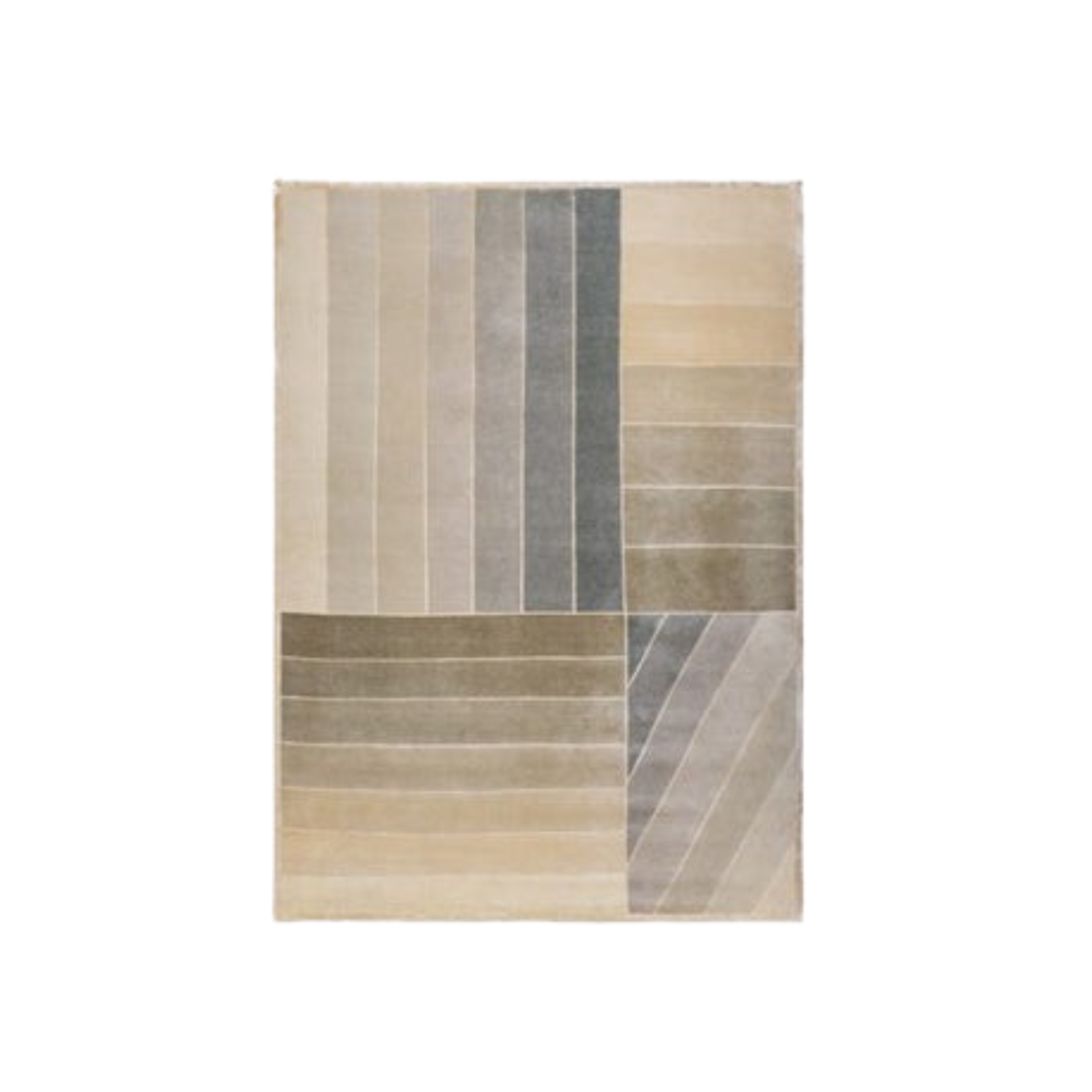 Thảm Turri Zero sọc xanh