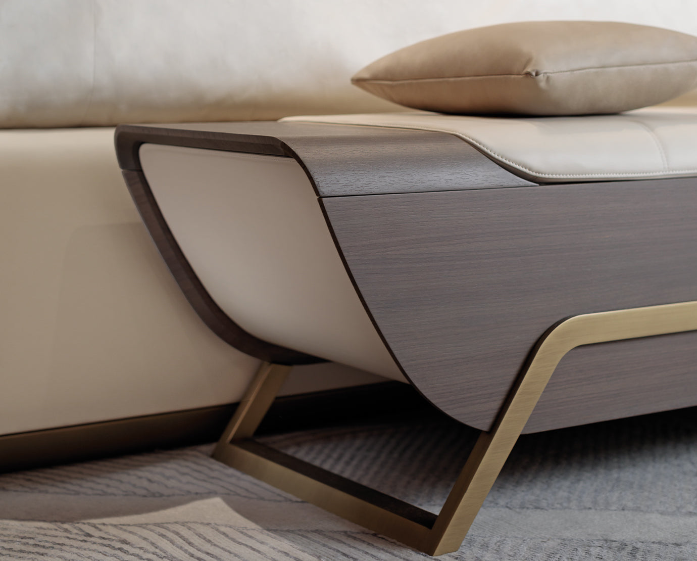 Ghế bench Turri Melting Light