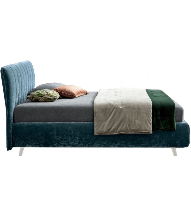 Bộ giường Twils Thomas 1.8 x 2.0 m bọc da Cat. E